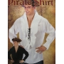 White Pirate Costume Shirt - Mens Pirate Costume Under the Sea Costume